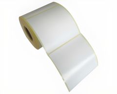 100x100mm Kuşe Barkod Etiketi( termal olmayan- ribon ile kullanılabilen) 1 Rulo 500 Adettir. (10cmx10cm)