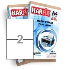 210x148.5 mm Lazer Hazır Etiket 1 Paket 200 Adet A5