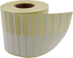 Kuyumcu Etiketi  Termal 72x10mm   1 Rulo 1.250 adet (Gözlük Etiketi, Yüzük Etiketi)