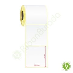 100x100mm Termal Barkod Etiketi 1 Rulo 500 Adettir. (10cmx10cm)Kargo Etiketidir.