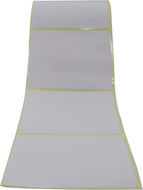 100x50 mm kuşe Barkod Etiketi  1 Rulo 500 Adet